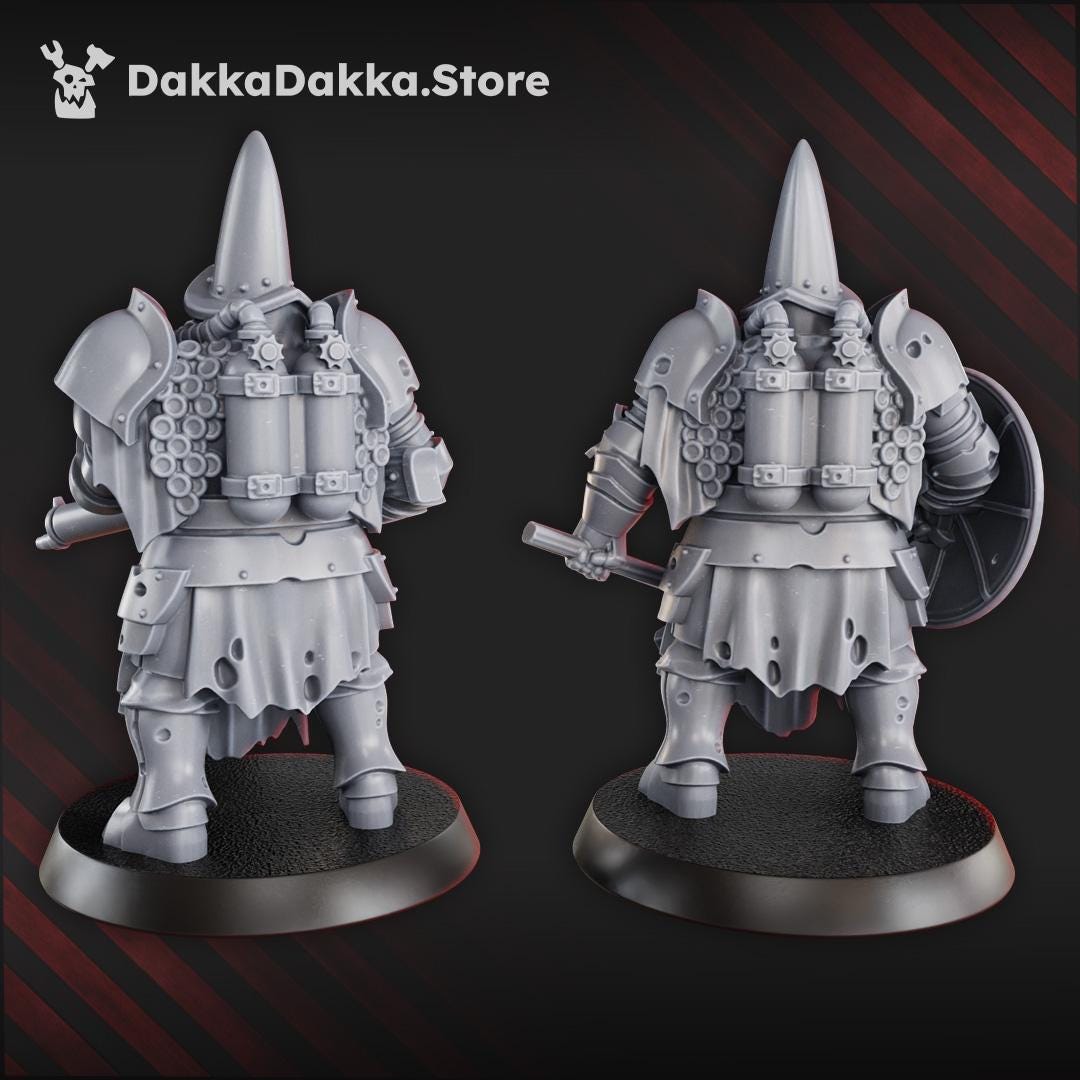 Verdugo Inquisitorial Shield and Machinegun - Set of 2