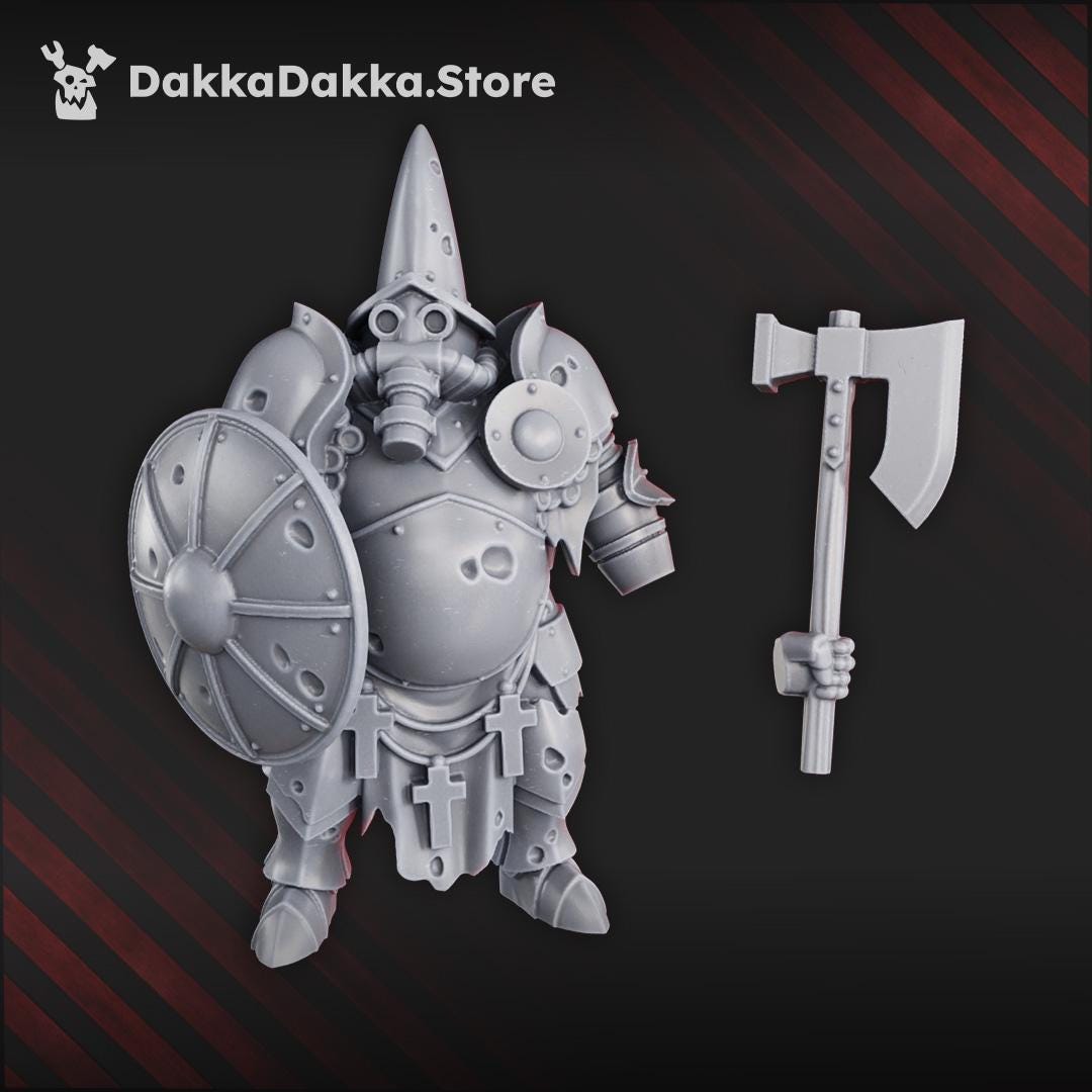 Verdugo Inquisitorial Shield and Machinegun - Set of 2