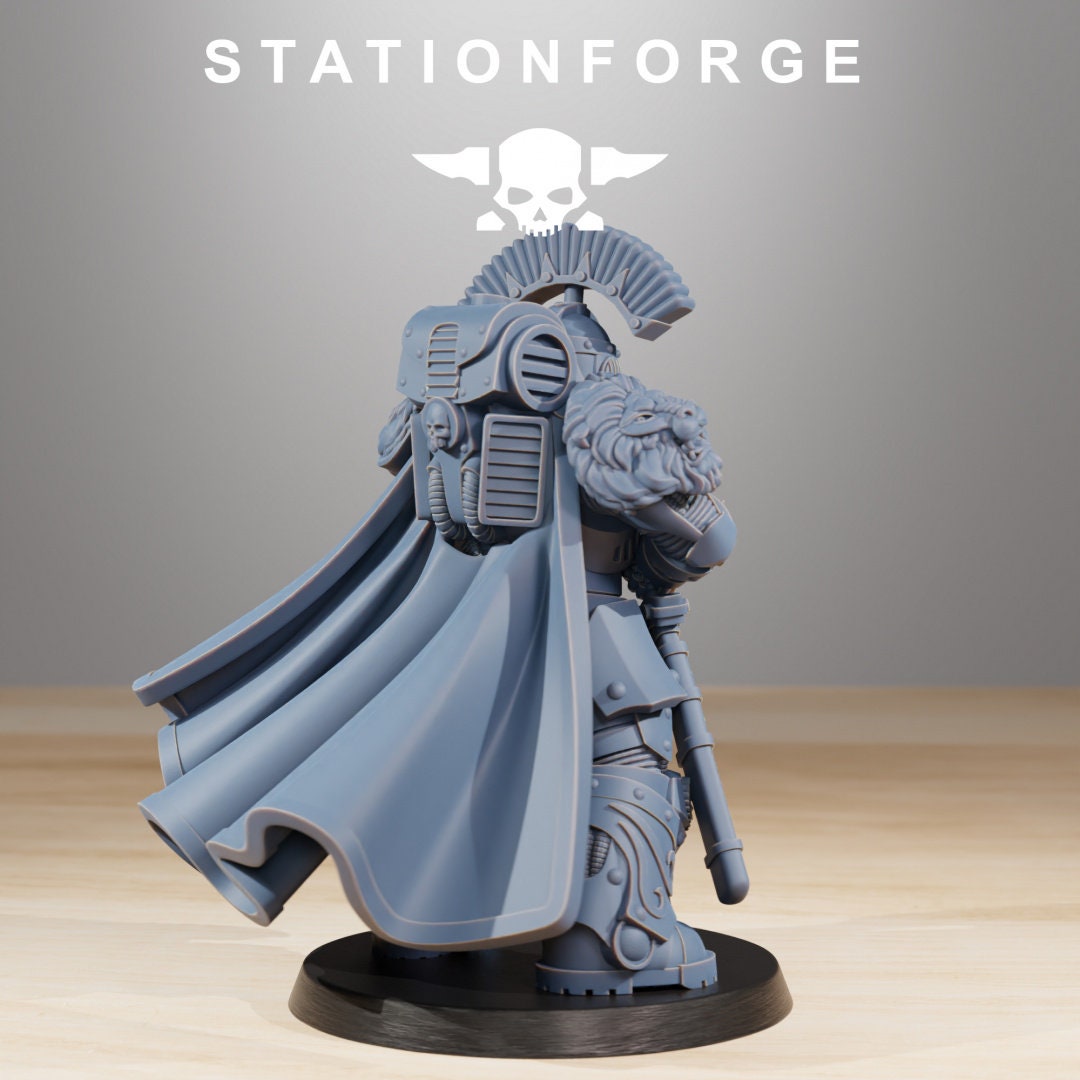 Socratis Guardmen - Set of 10 | Wargame Proxy | Sci-Fi | Cyberpunk