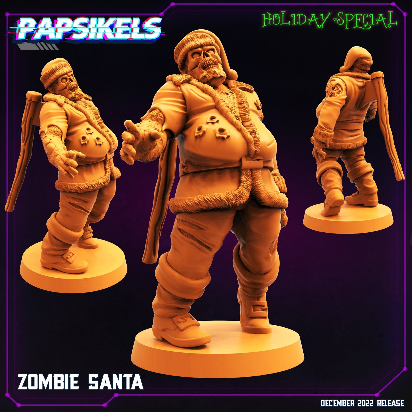 Zombie Santa - Christmas