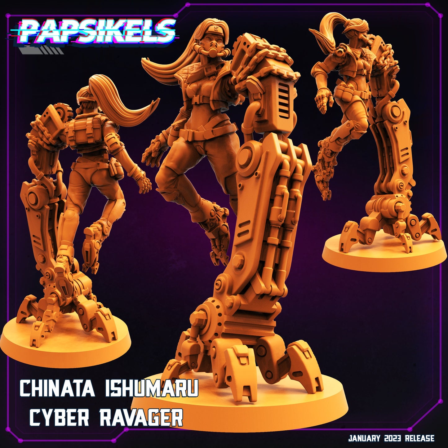 Cyber Ravager - Chinata Ishumaru
