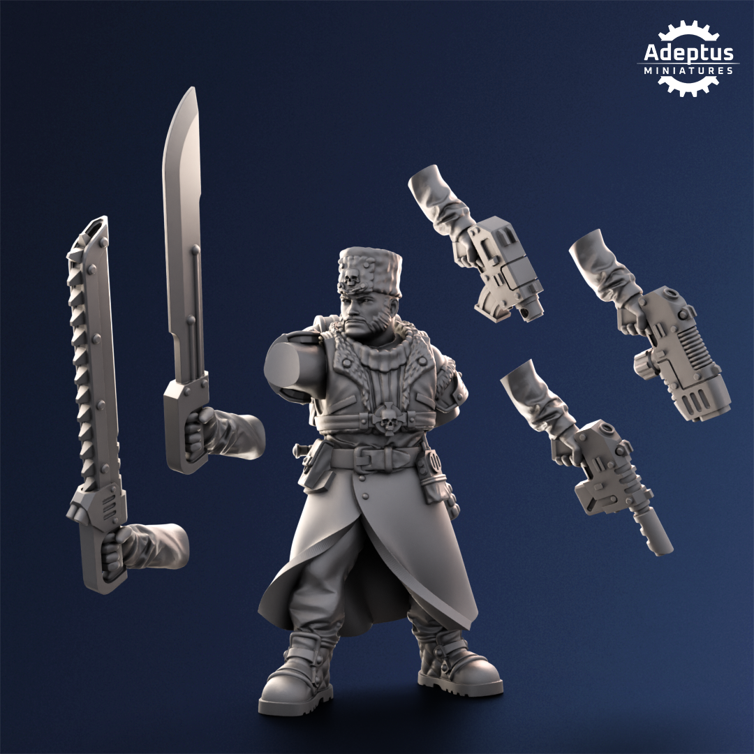 Command Squad - Coldreach Regiment - Set of 4