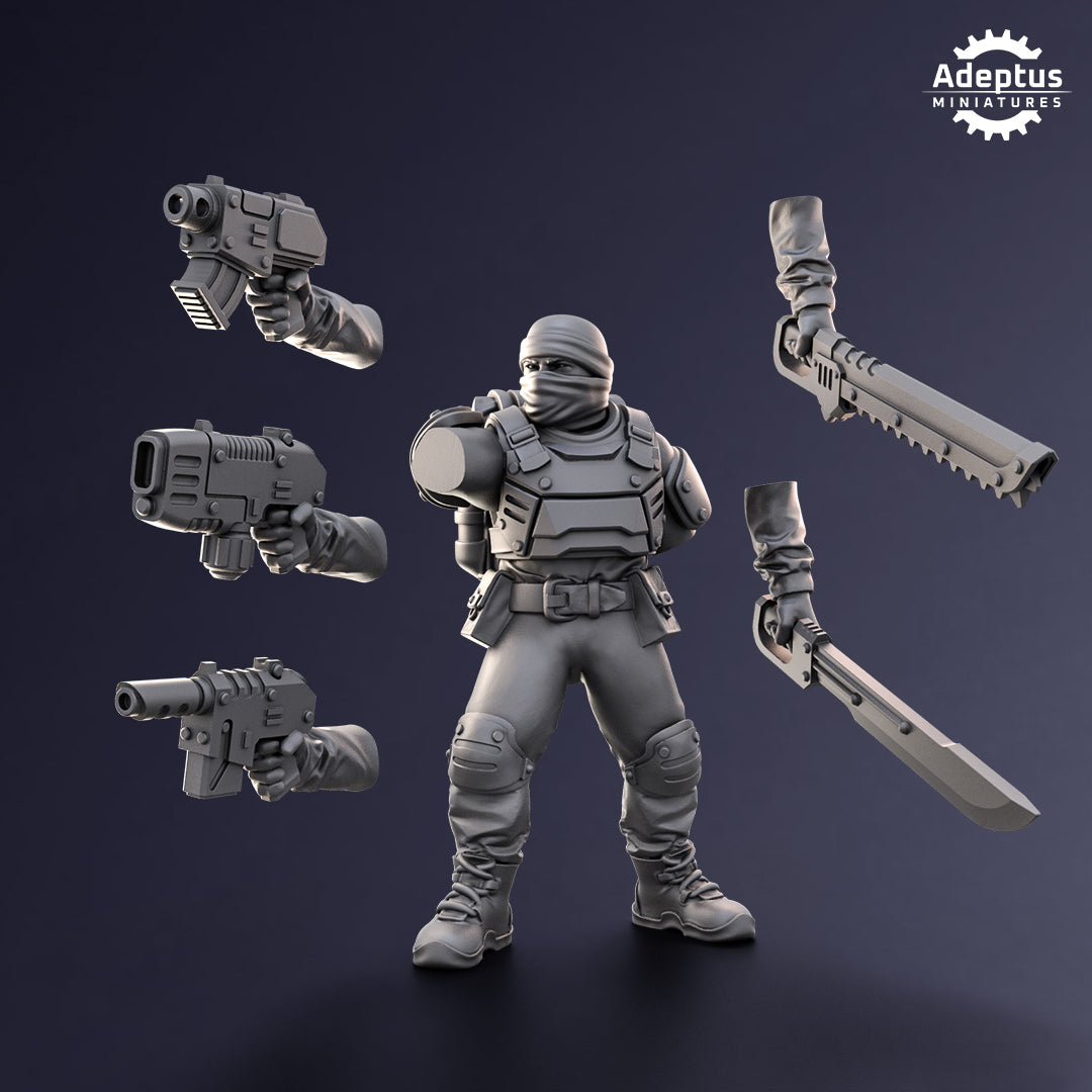 Command Squad - Sandshroud Battalion - Set of 4