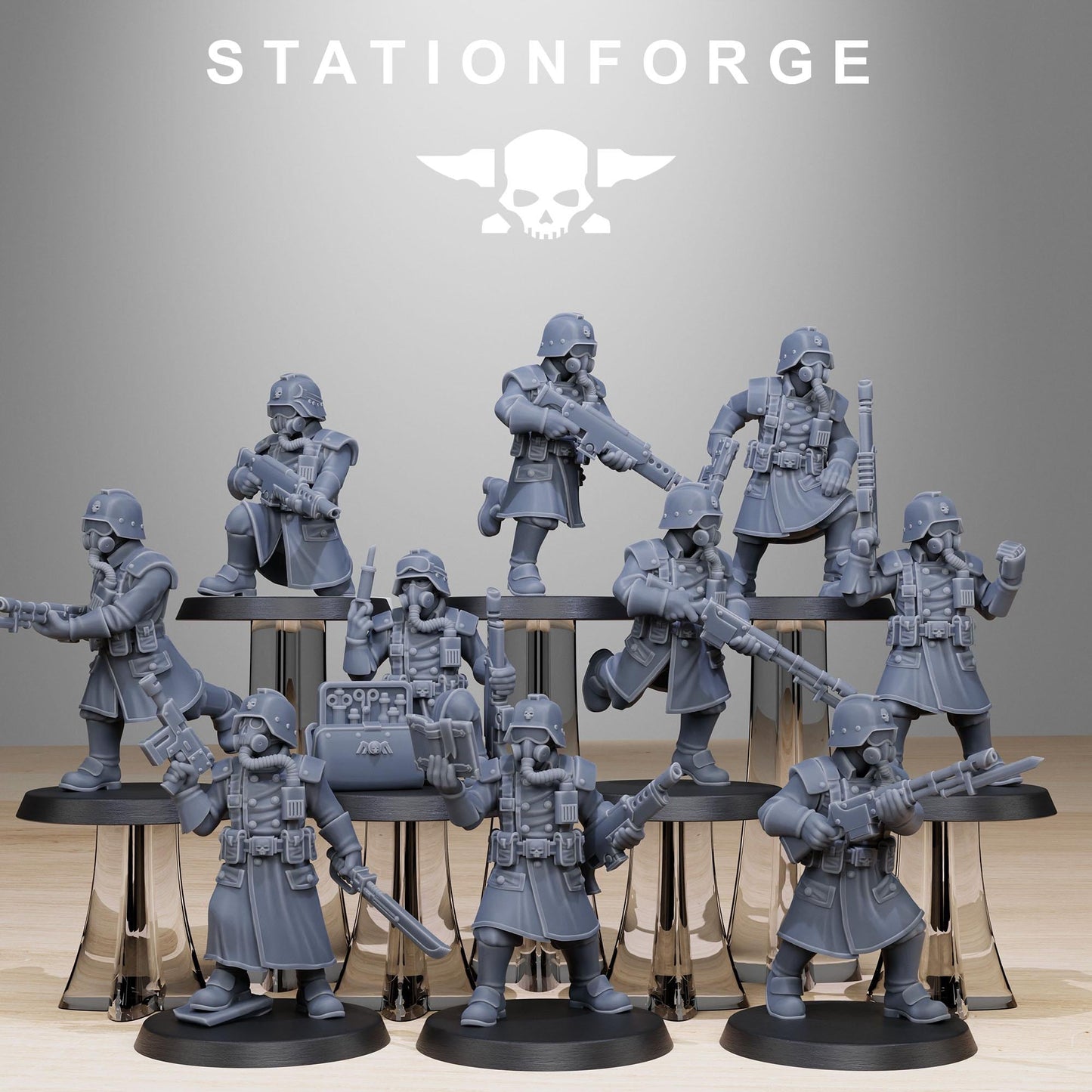 GrimGuard Militants - Set of 10