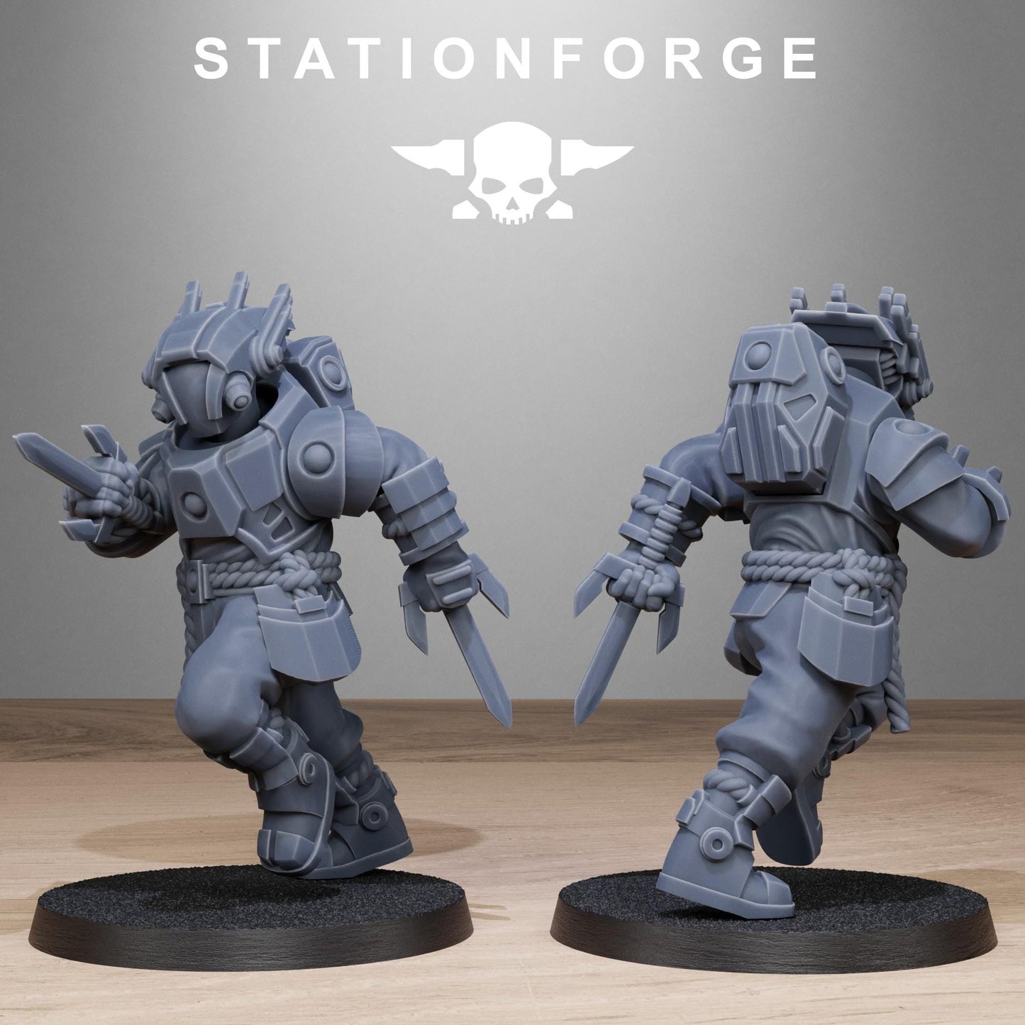 Tarion Melee Infantry - Set of 10 | Grimdark | Sci-Fi Future | Tabletop Wargaming