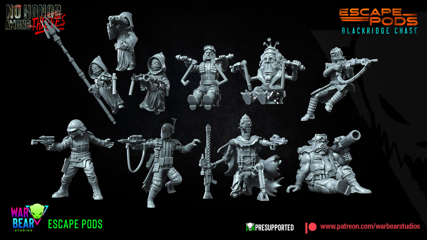 Blackridge Escape Pods - Set of 3