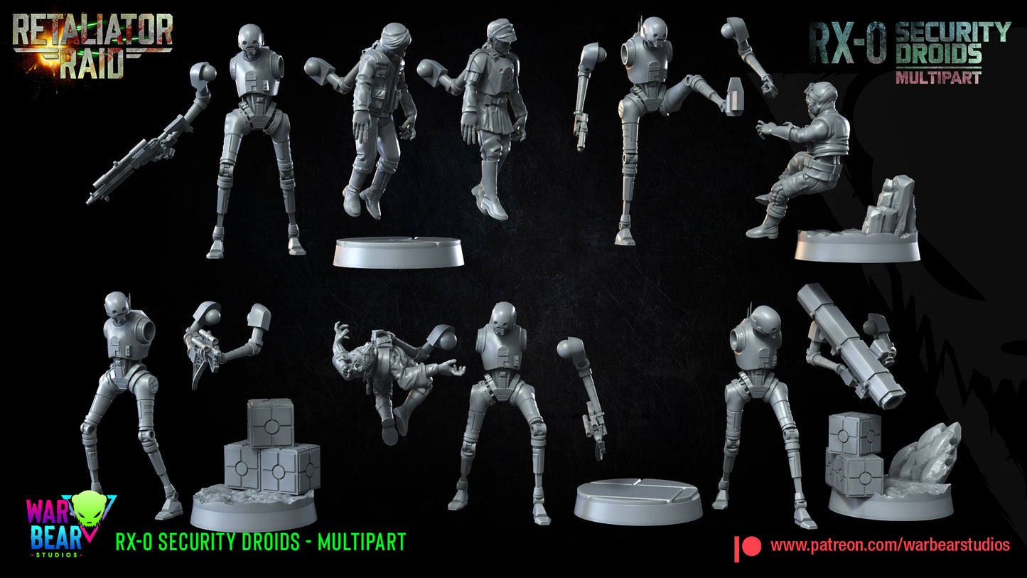 RX-0 Security Droids - Set of 5