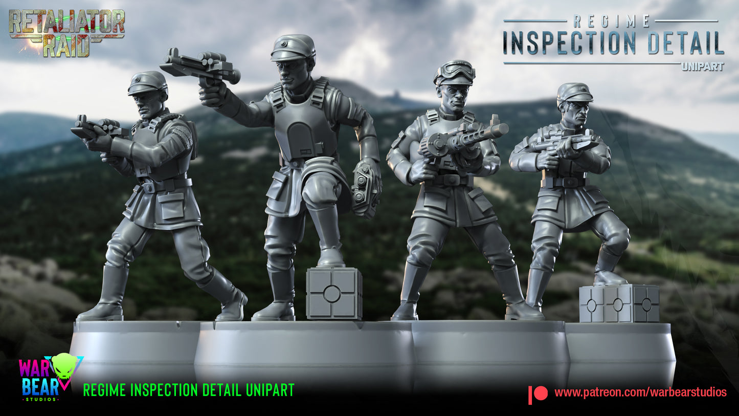 Regime Inspection Detail - Set of 8