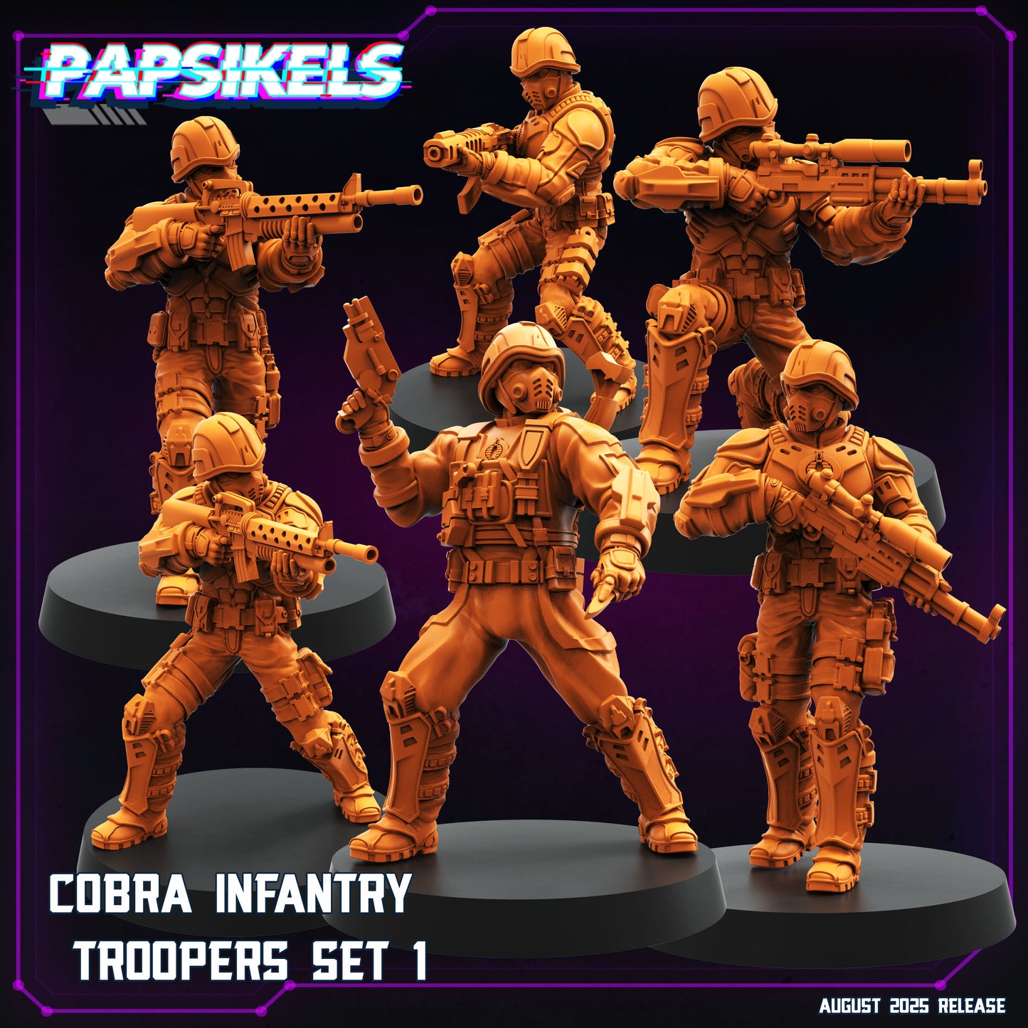 Cobra Infantry - Set of 6