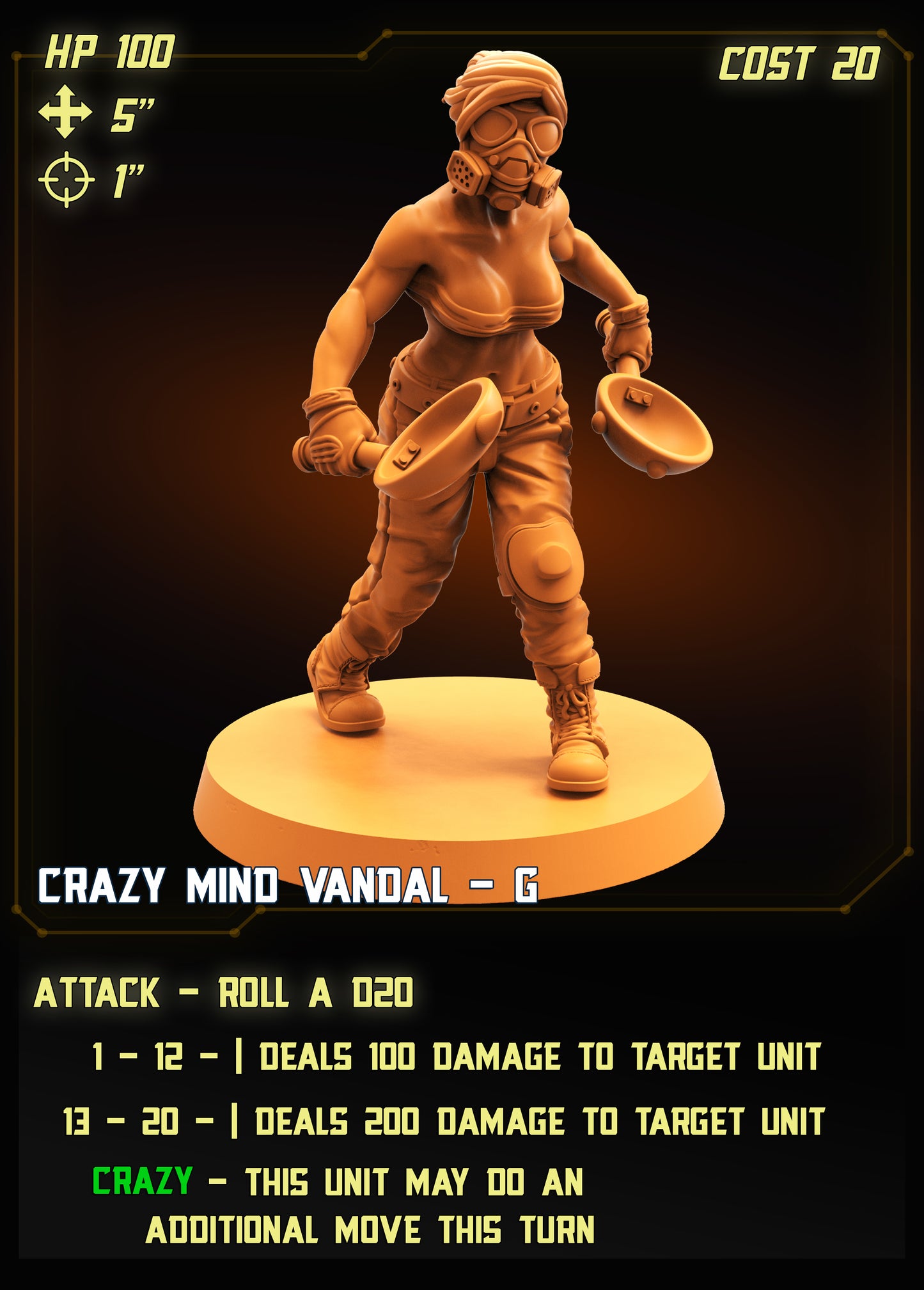 Crazy Mind Vandal - G