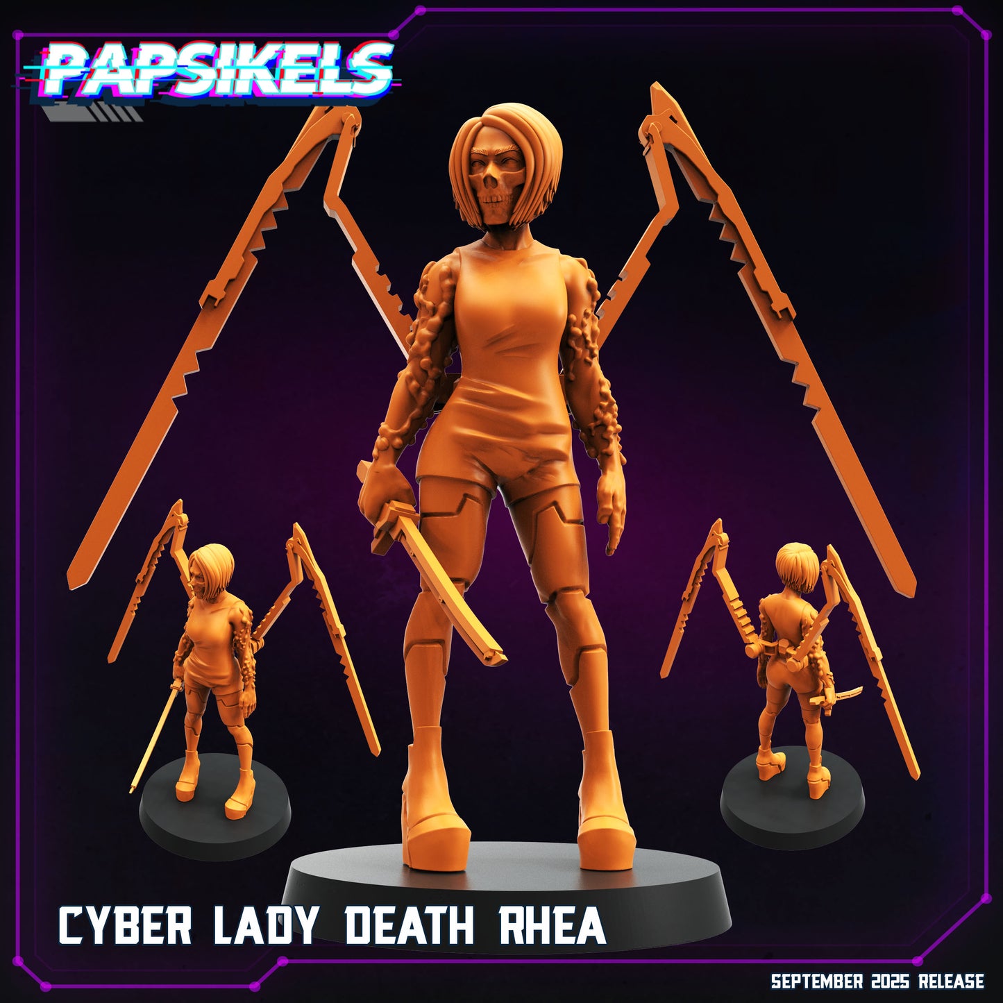 Cyber Lady Death Rhea