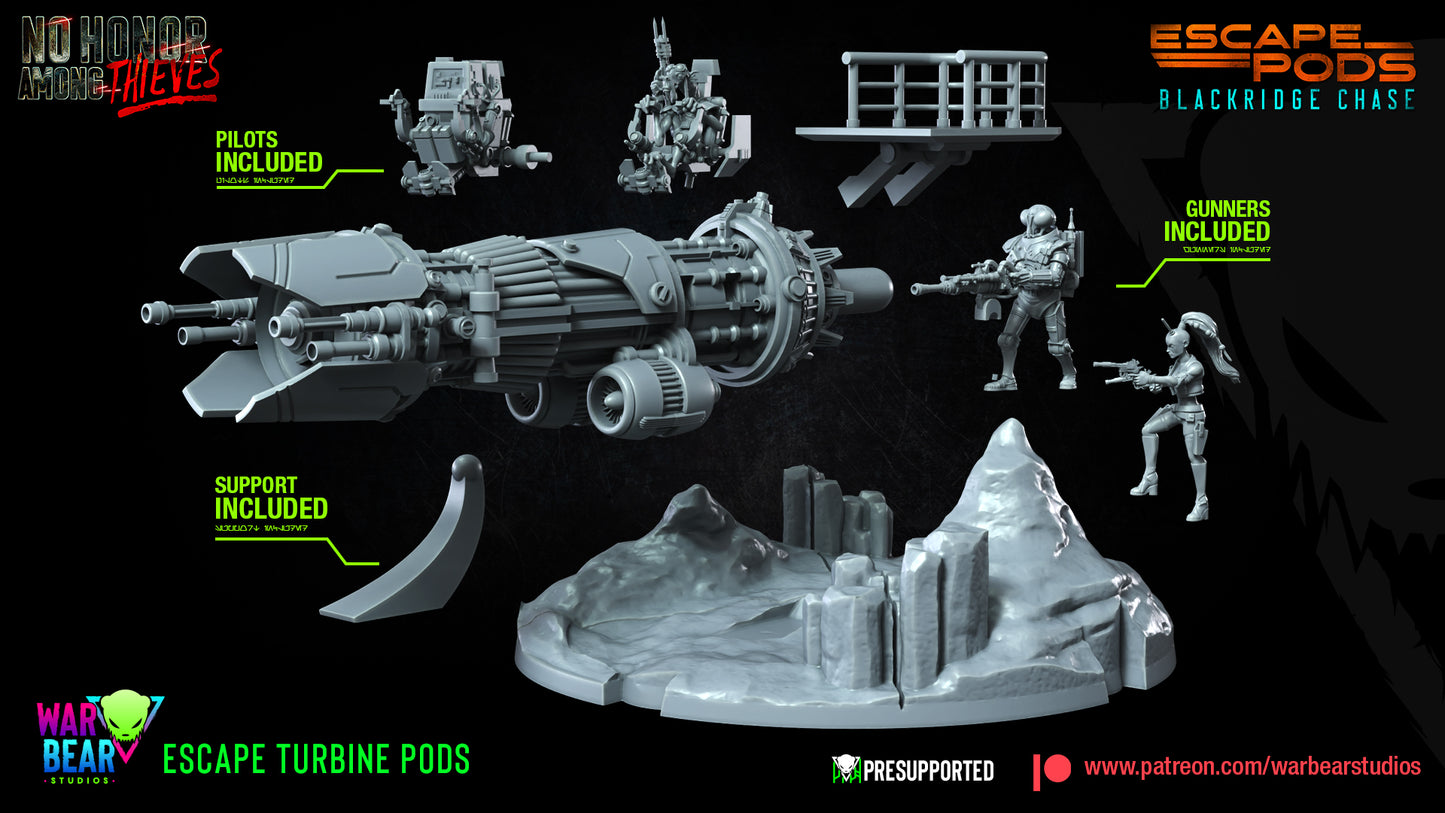 Blackridge Escape Turbine Pods