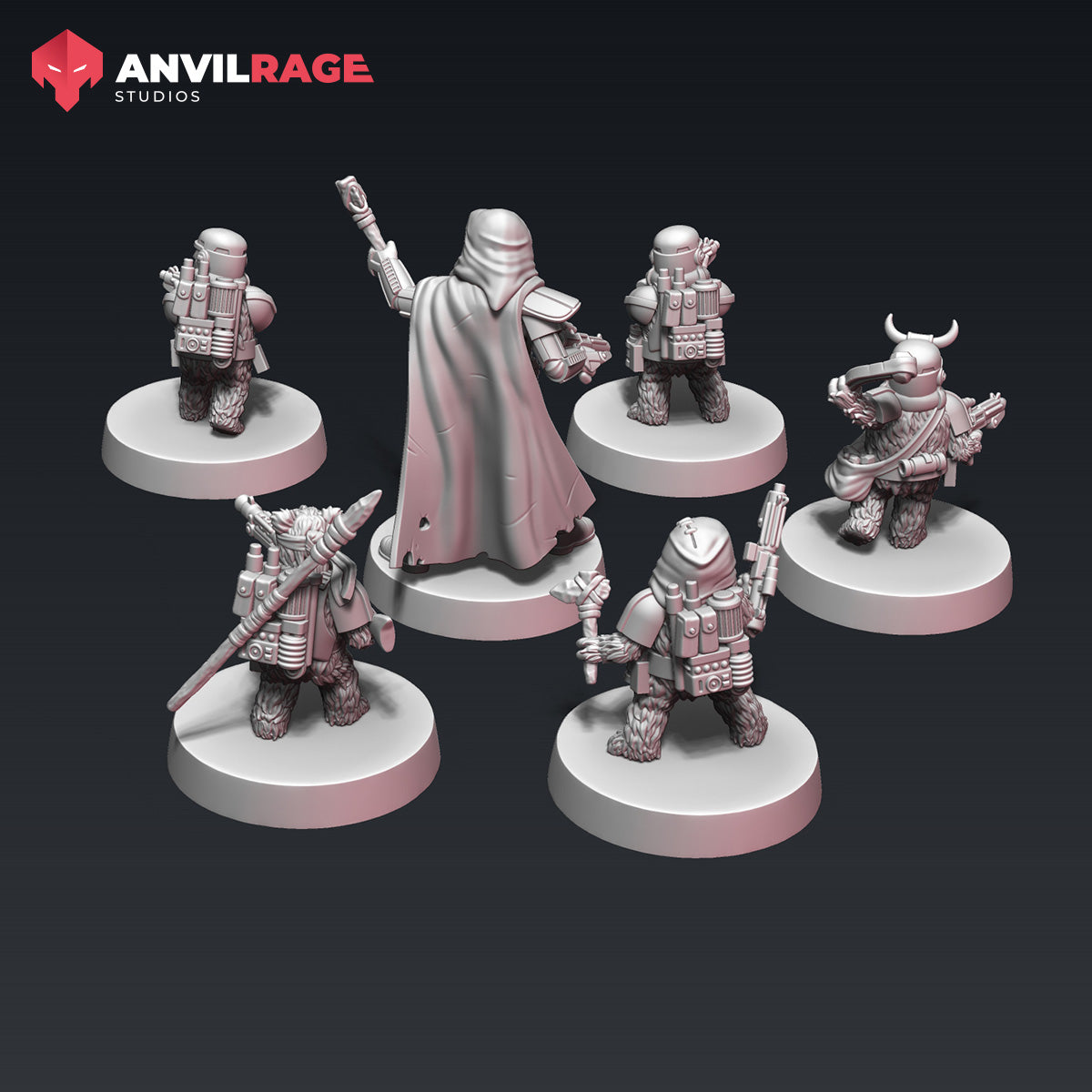 Guerilla Bear Defectors - Set of 6 | Anvilrage