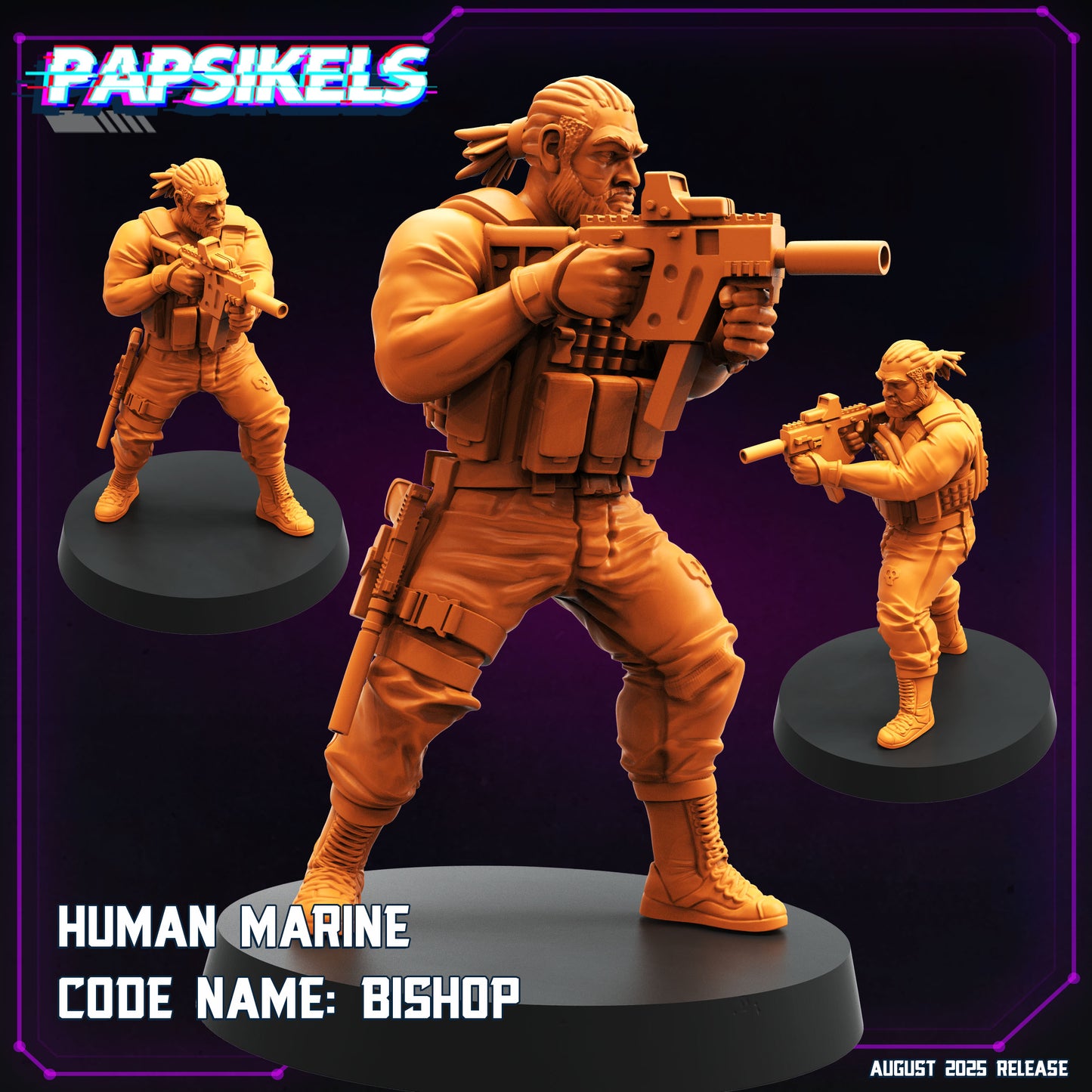 Human Marine Code Name Bishop