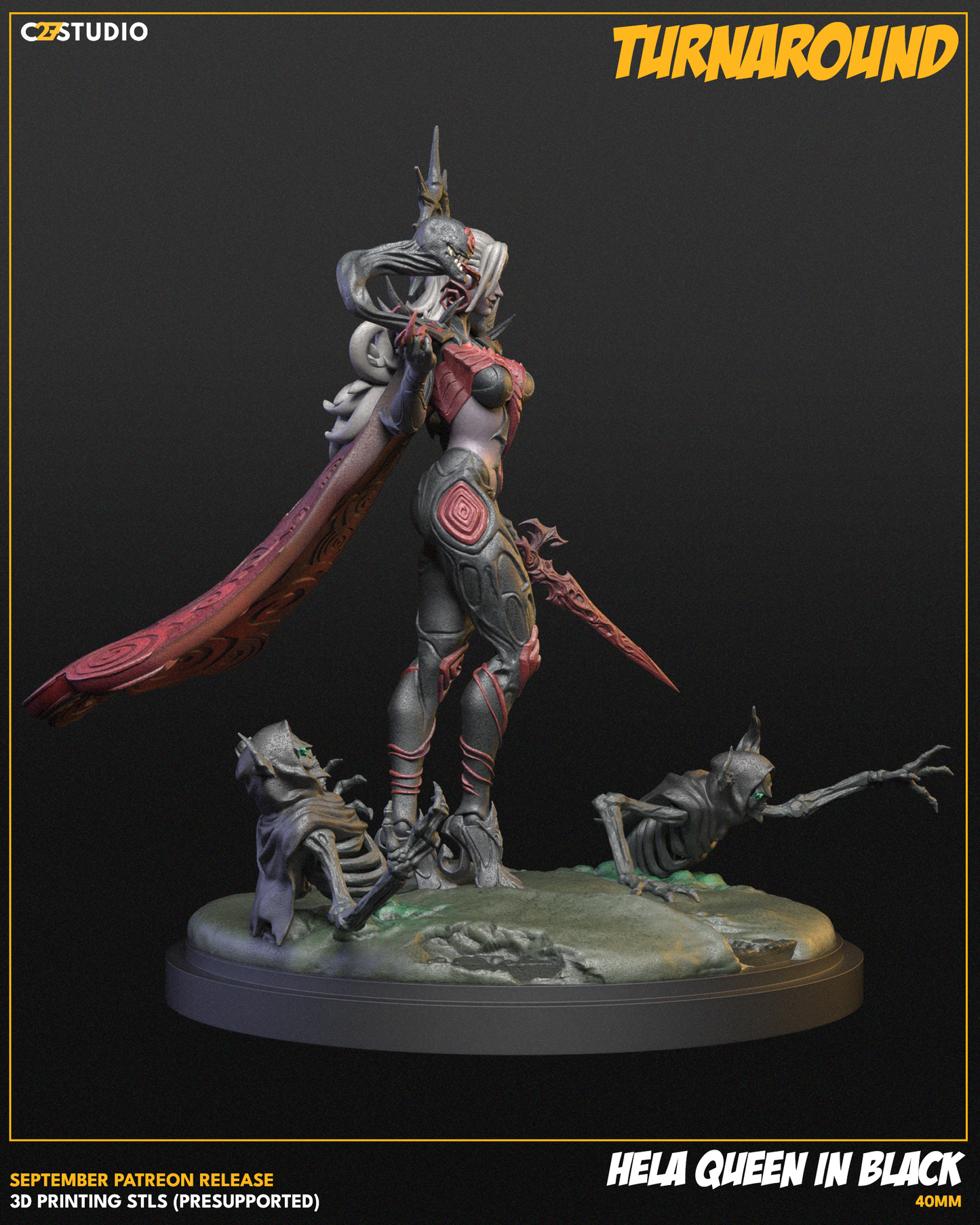 Hela Queen in Black