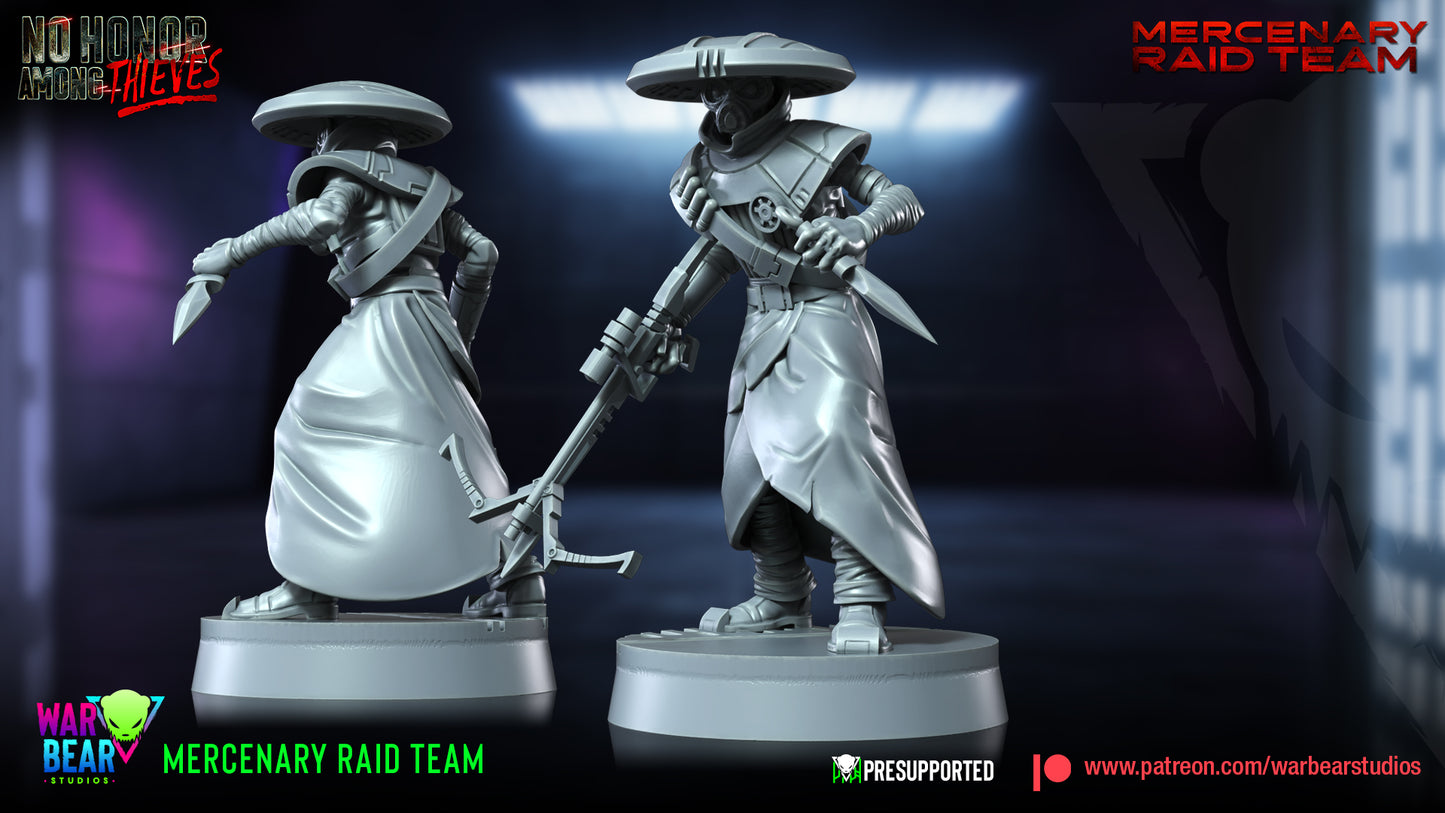 Hat-Shield Mercenary