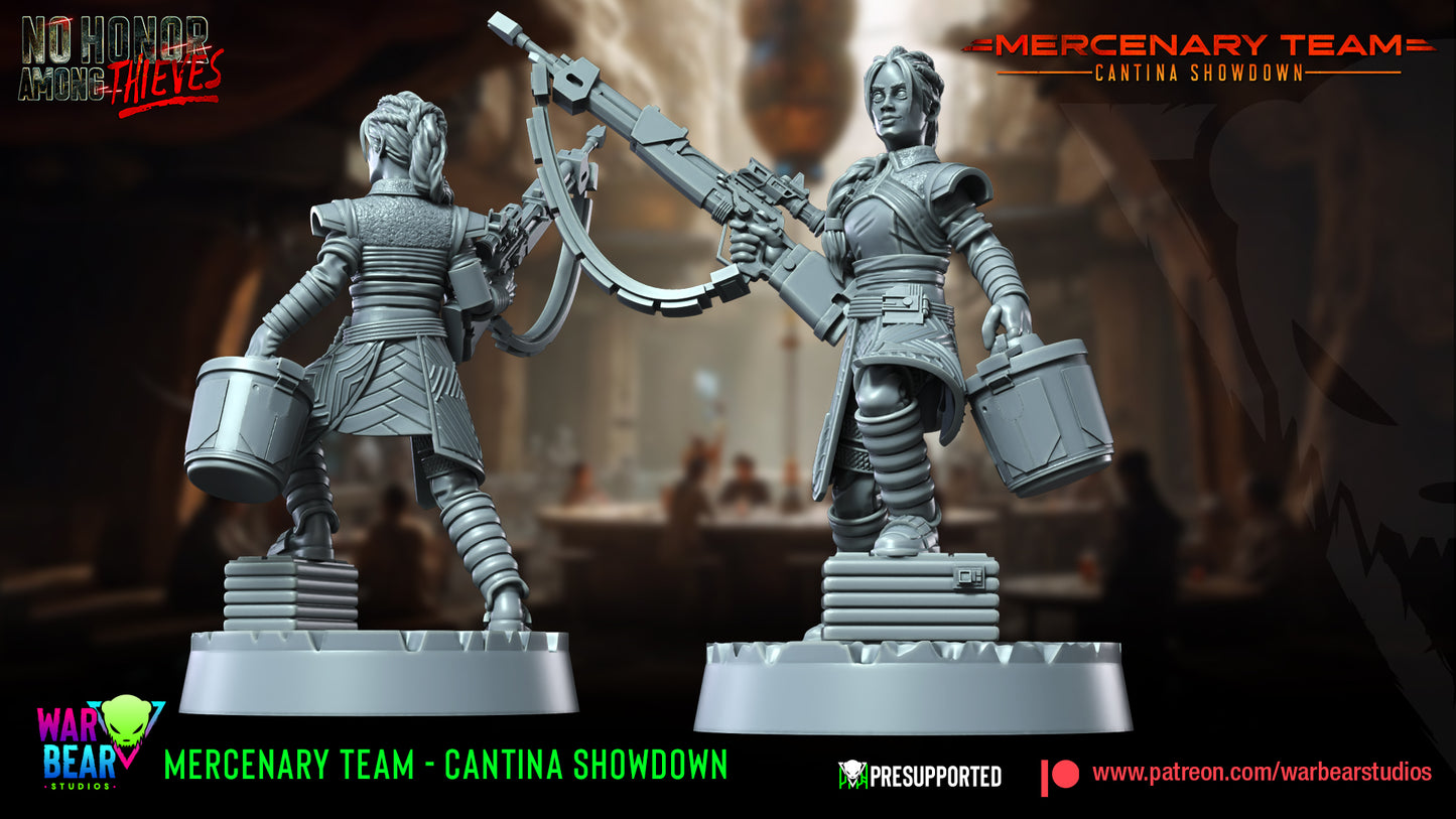 Mercenary Team - Professional Assassin - Cantina Showdown