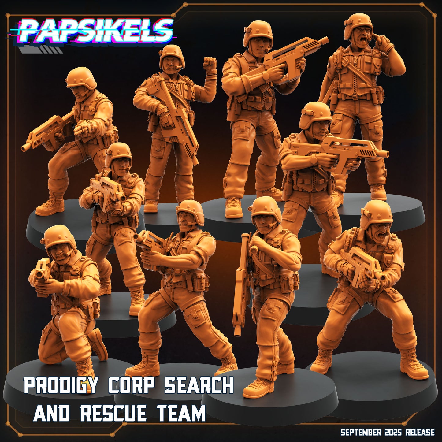 Prodigy Corp Search and Rescue Team - Set of 10