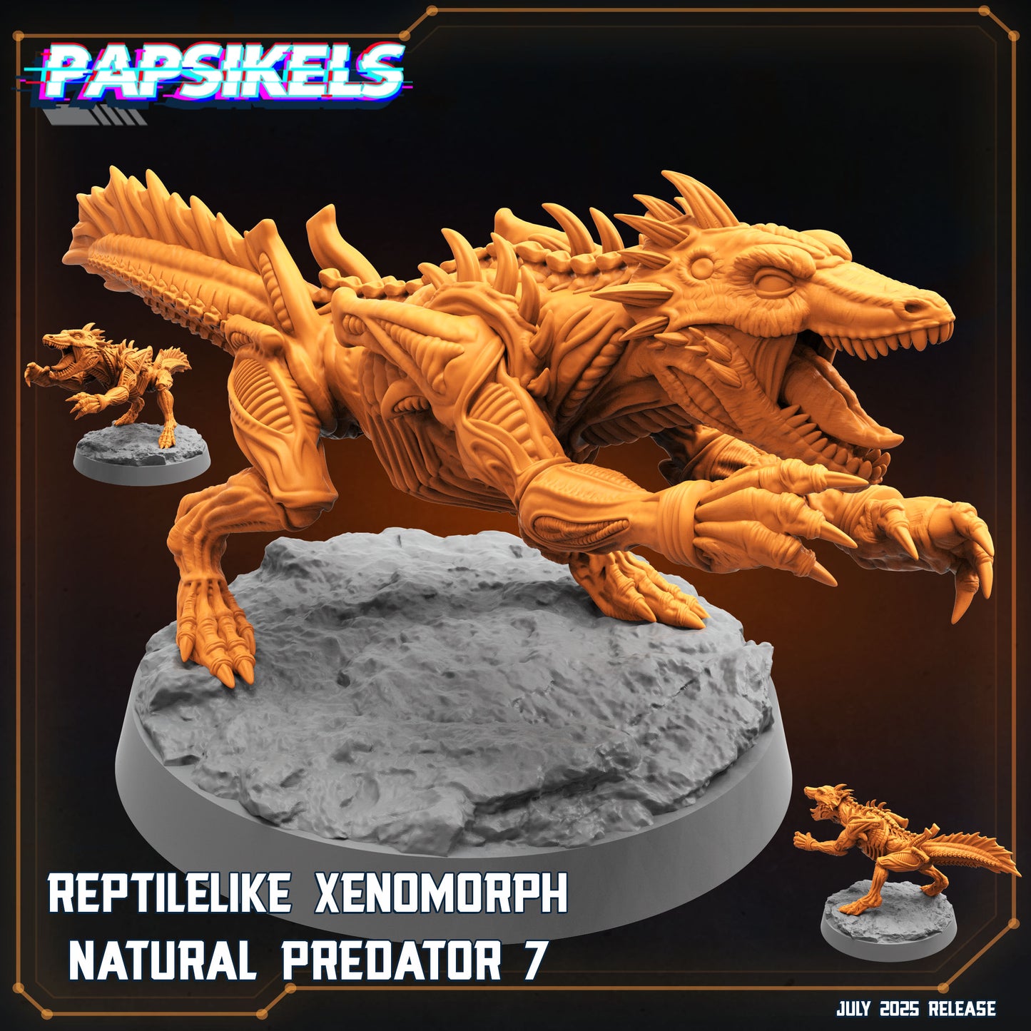 Reptilelike Xenomorph Natural Predator 7