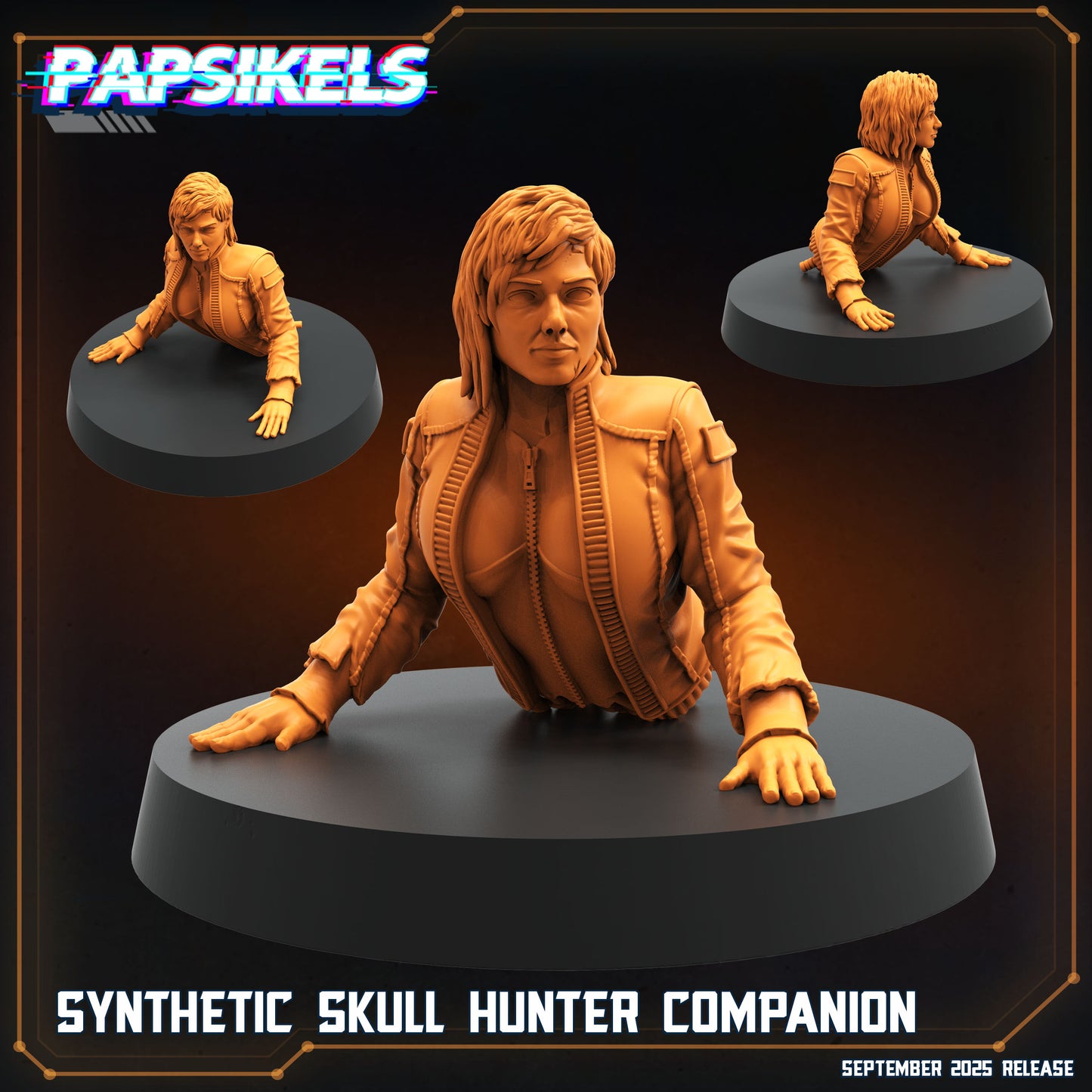 Synthetic Skull Hunter Companion