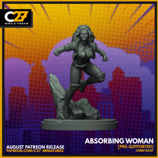 Absorbing Woman