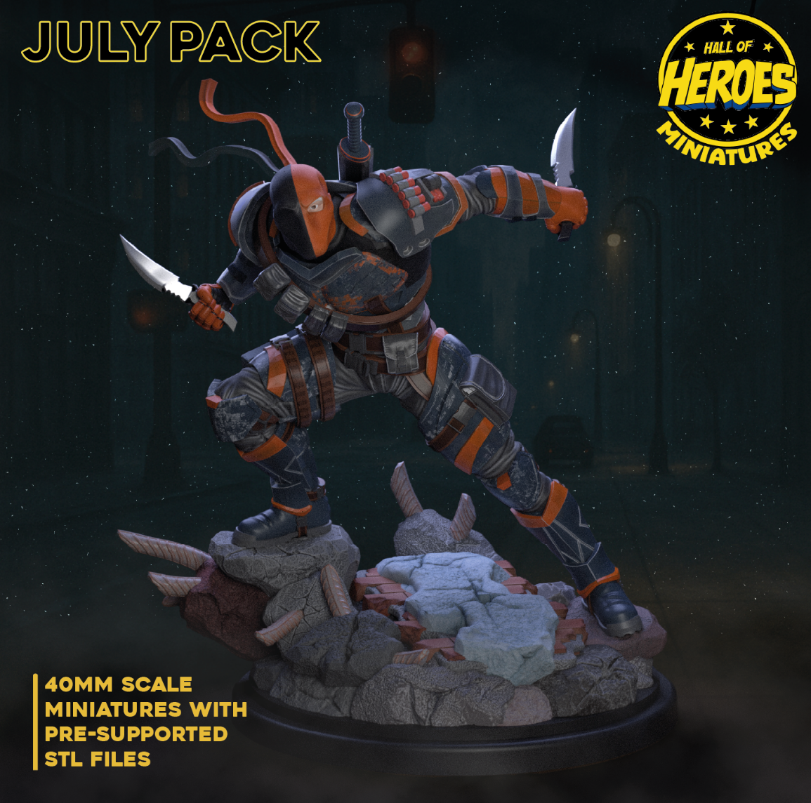 The Asylum Mercenary (uncolored)