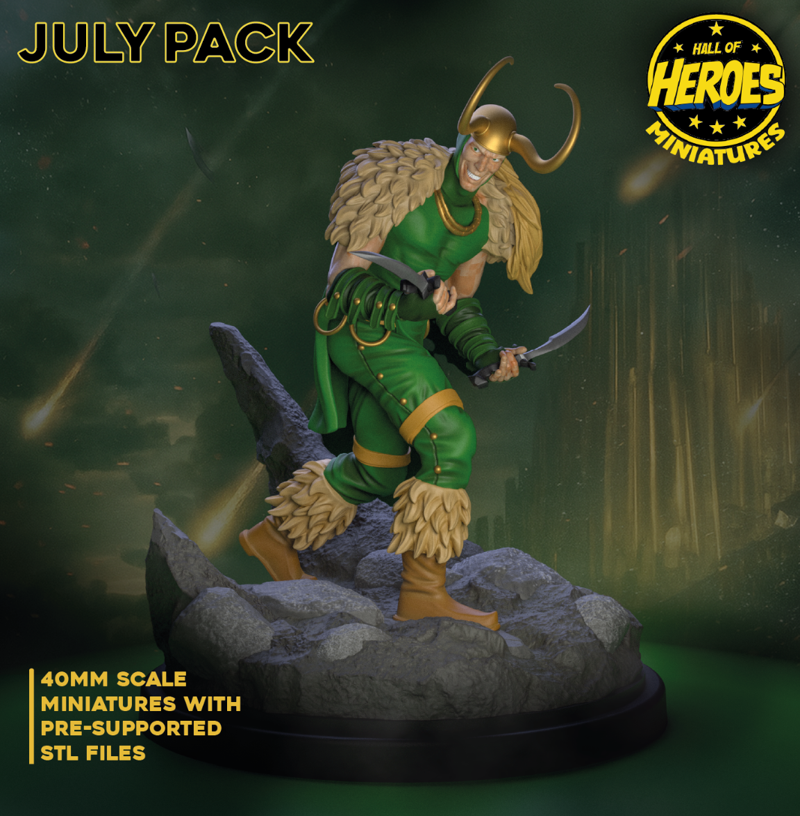 Trickster Heir (uncolored)