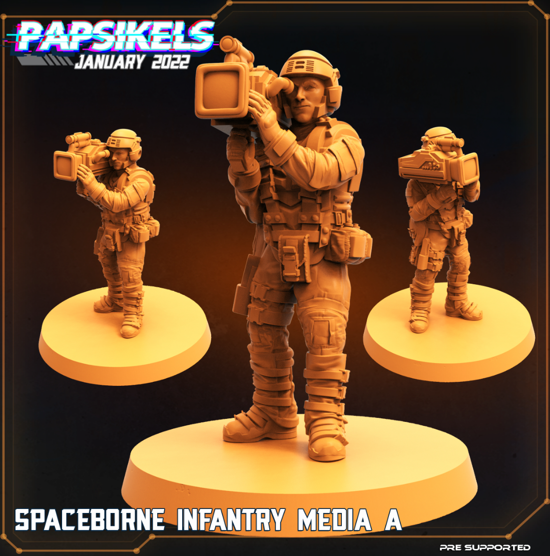 SpaceBorne Infantry Media A