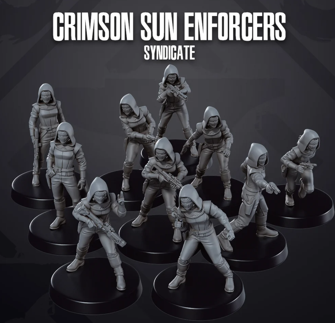 Crimson Sun Enforcers - Syndicate - Set of 10