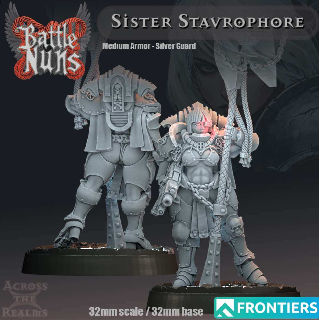 Battle Nuns - Sister Stavrophore - Silver Guard