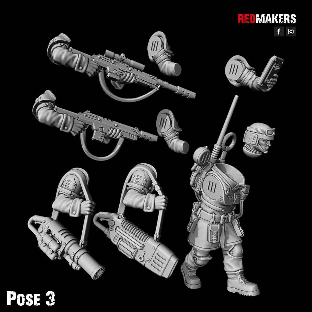 Shock Troops - Command Squad - Pose 3