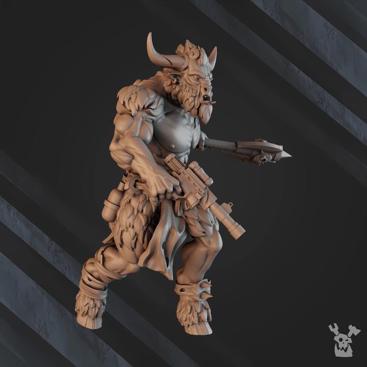 Techbeast Squad Part 2 - Set of 5 | Grimdark | Sci-Fi Future | Tabletop Wargaming