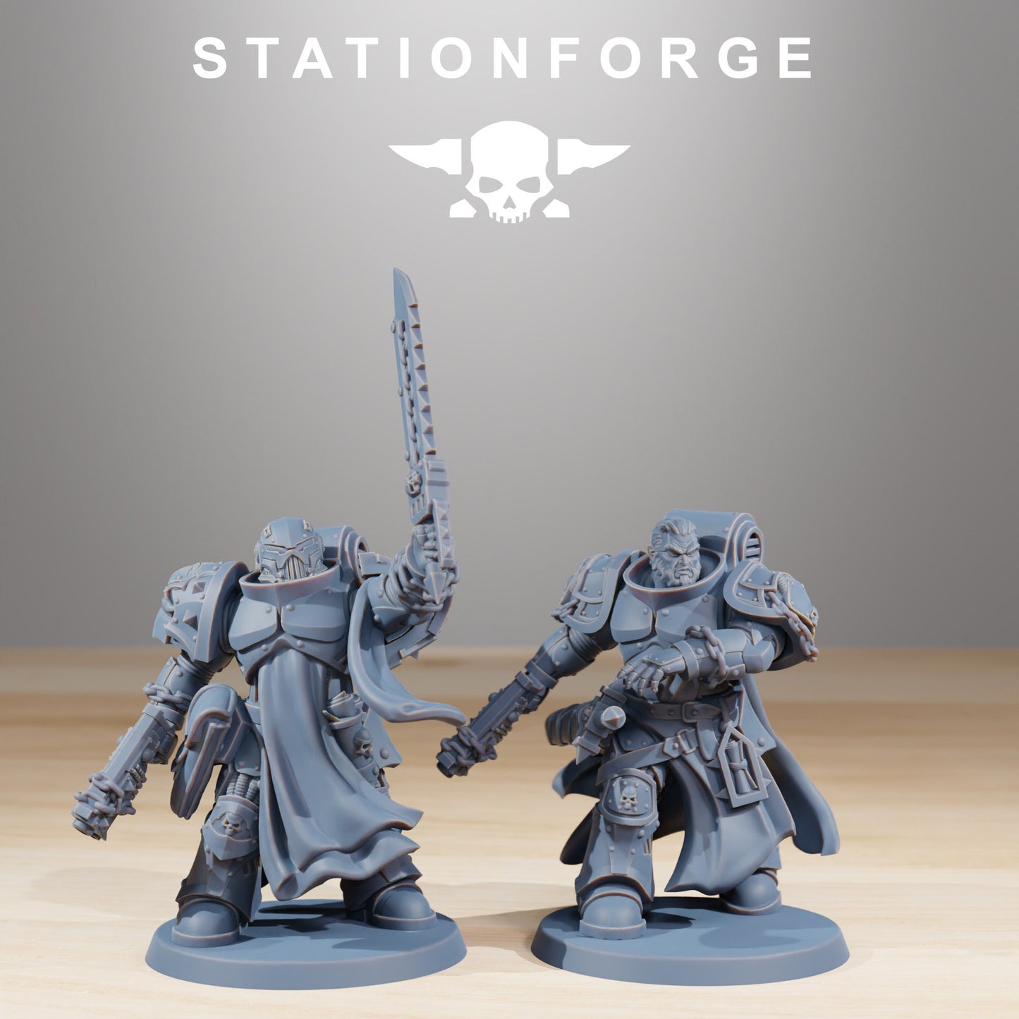 Socratis Crusaders - Set of 10 | Wargame Proxy | Sci-Fi | Cyberpunk