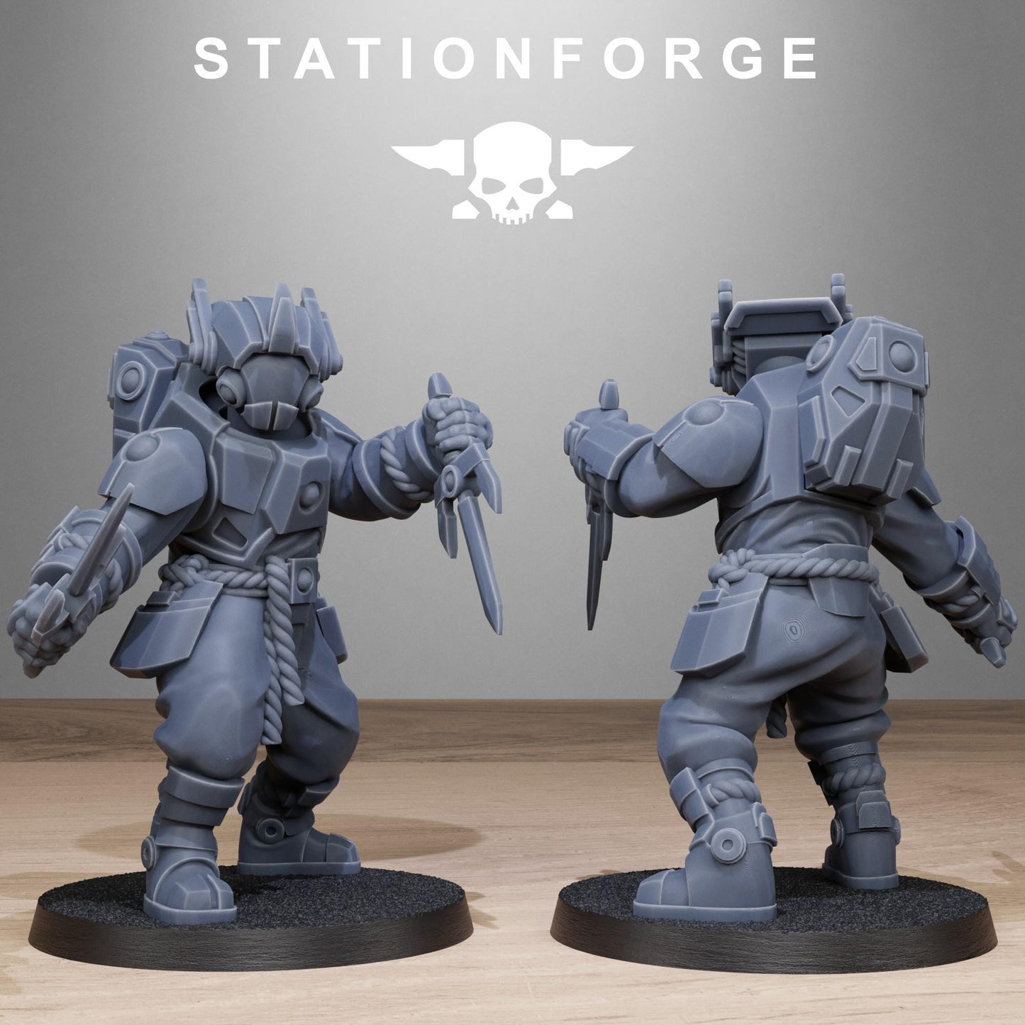 Tarion Melee Infantry - Set of 10 | Grimdark | Sci-Fi Future | Tabletop Wargaming