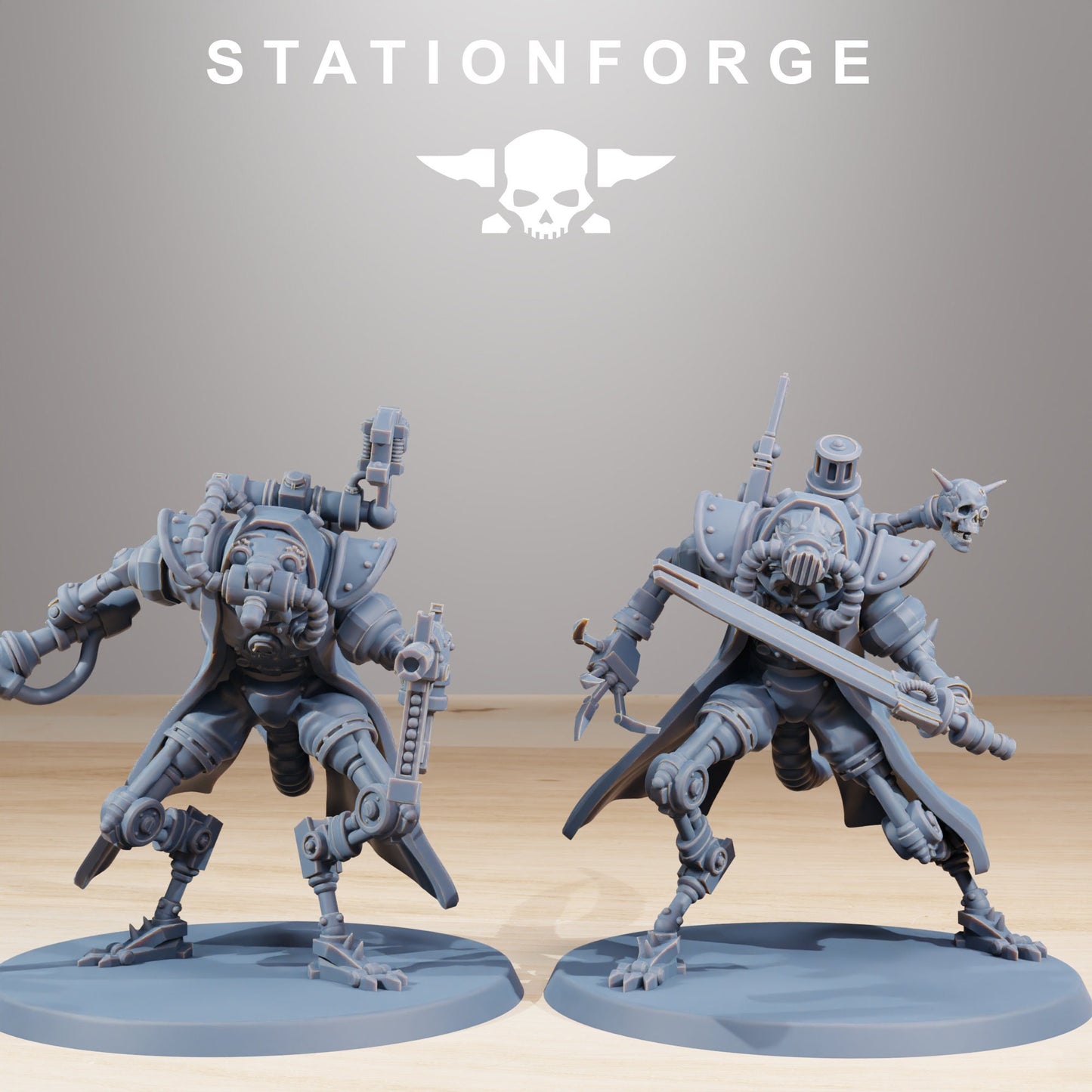 Raticus Curdsters - Set of 10 | Wargame Proxy | Sci-Fi | Cyberpunk