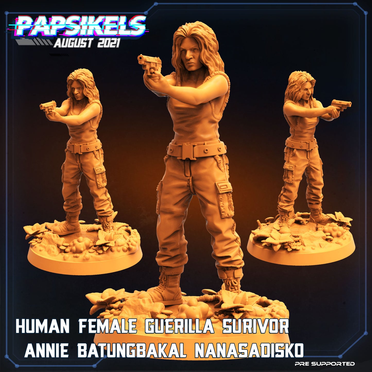 Human Female Guerilla Annie Batunbakal