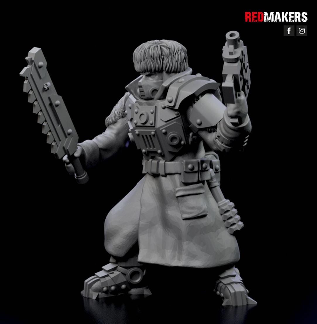 Ice Warriors - Command Squad of the Imperial Force - Set of 4