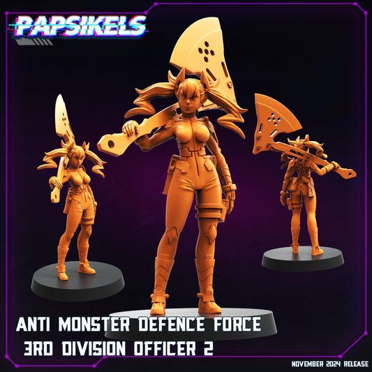 Anti Monster Defence Force 3rd Division Officer 2