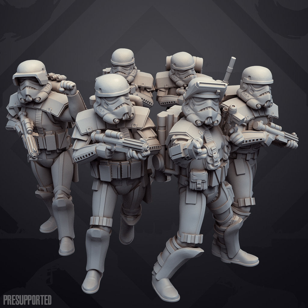 Heavy Infantry Standard - Set of 6