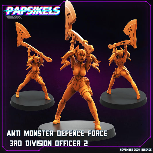 Anti Monster Defence Force 3rd Division Officer 3