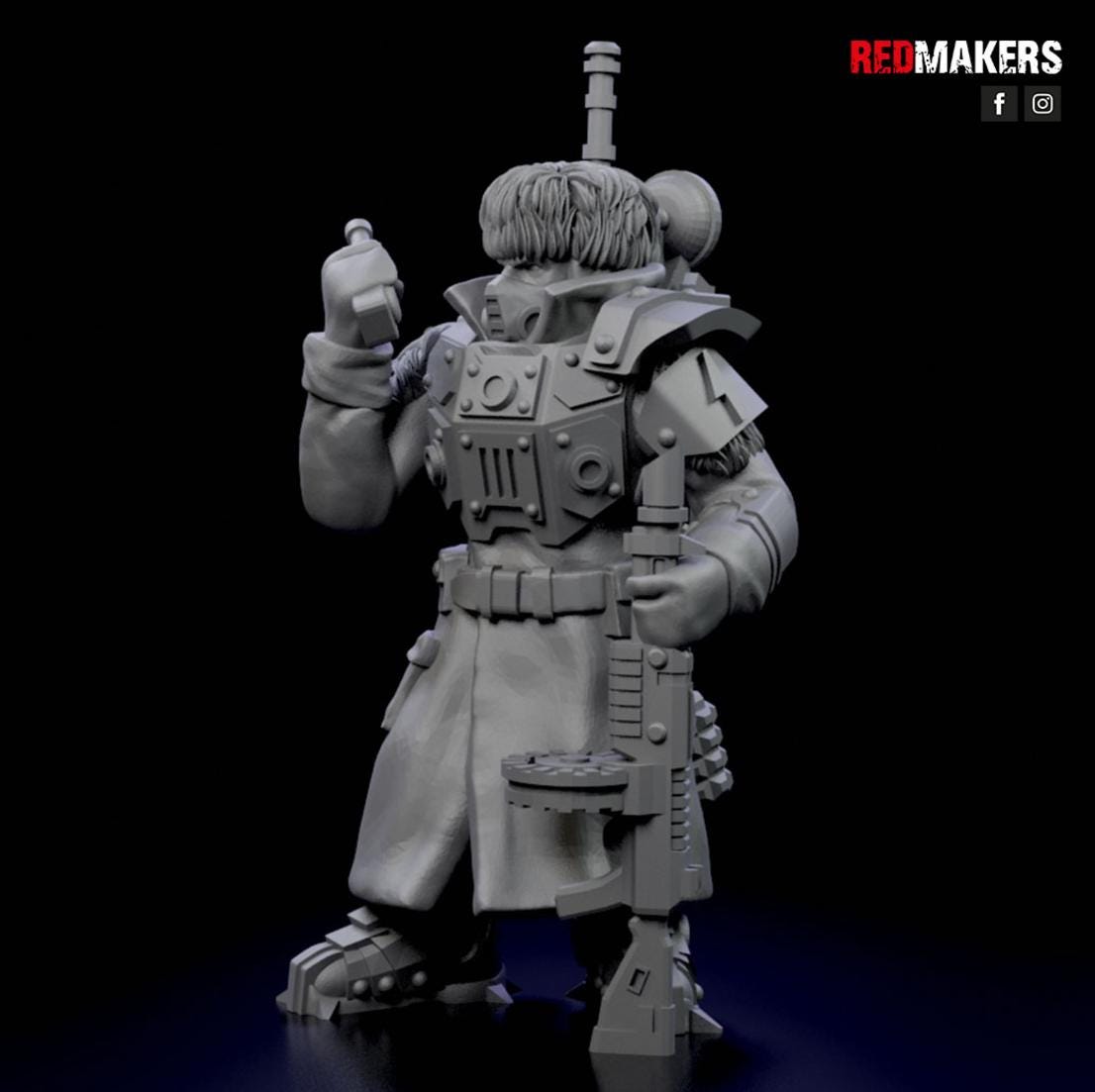Ice Warriors - Command Squad of the Imperial Force - Set of 4