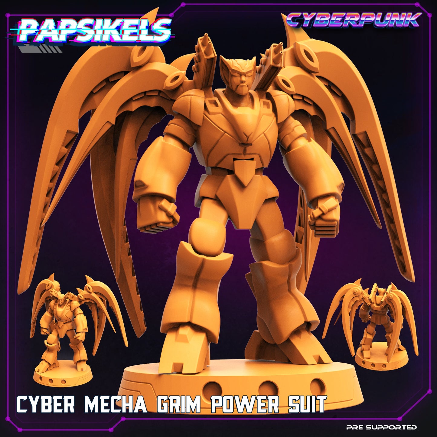 Cyber Mecha Grim Power Suit