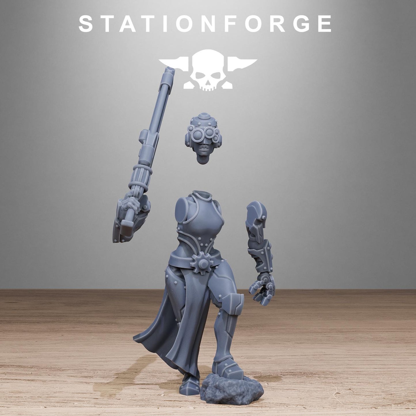 Scavenger Sisters Infantry - Set of 10 | Grimdark | Sci-Fi Future | Tabletop Wargaming