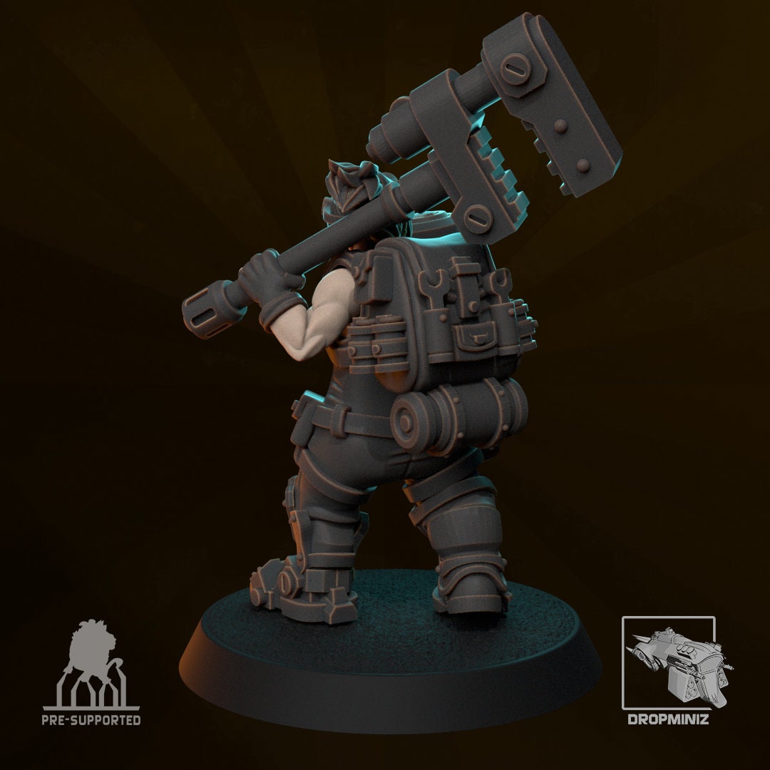 Bad Azz Dwarves of the Galaxy - Engineer