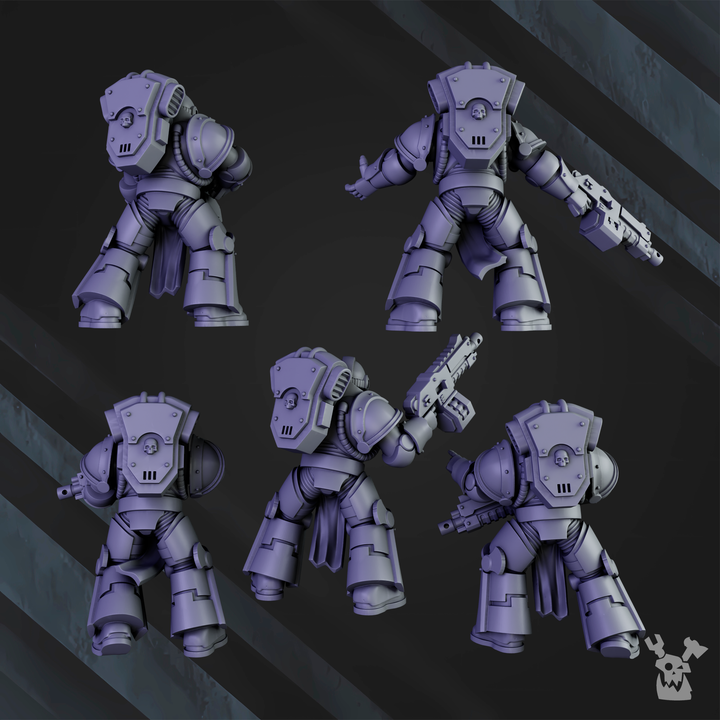 Fraten Knights Tactical Squad 2 - Set of 5