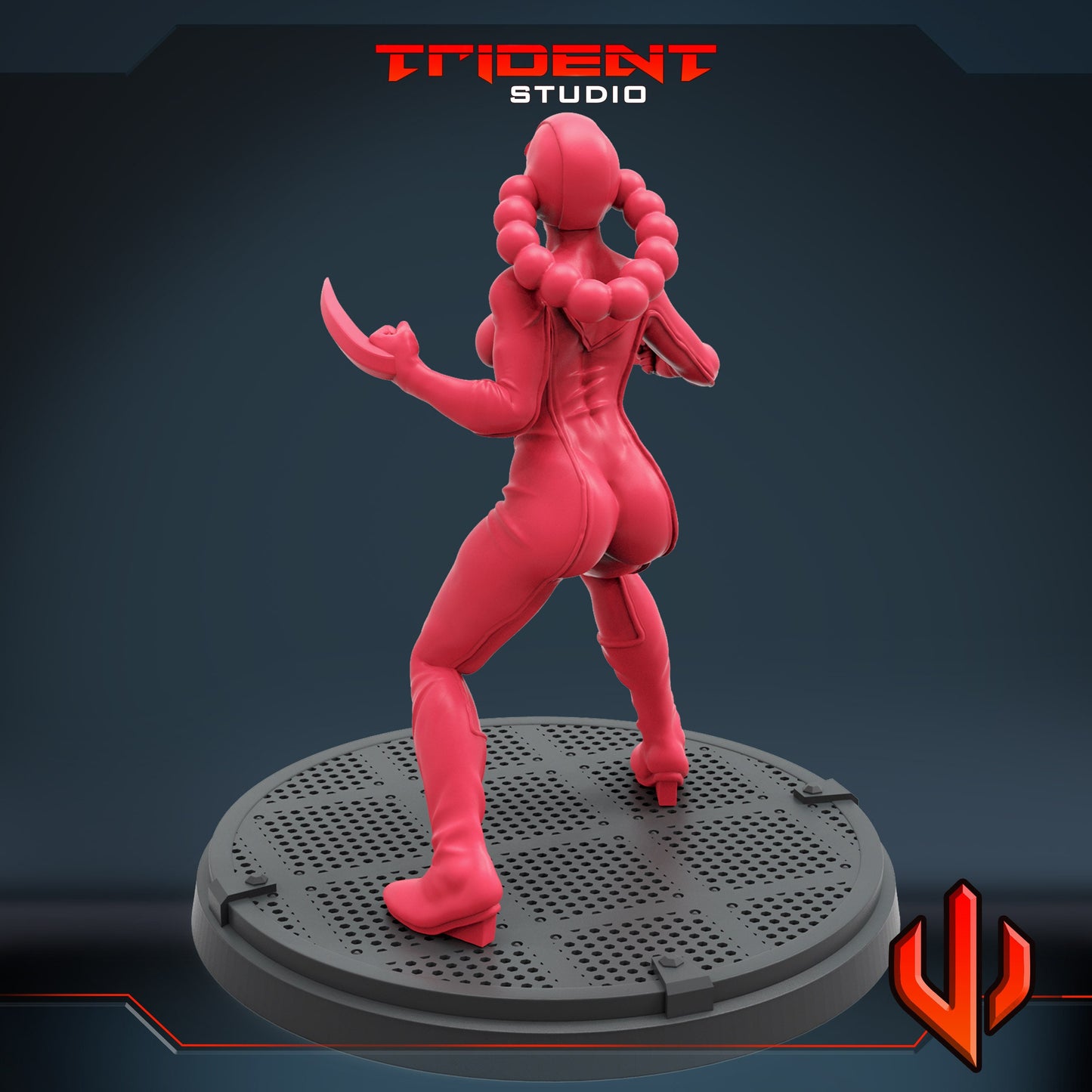 Vasquez-De-Lance - A | 40mm Crisis Protocol | Tabletop Gaming | Tabletop Miniature | Superhero | MCP