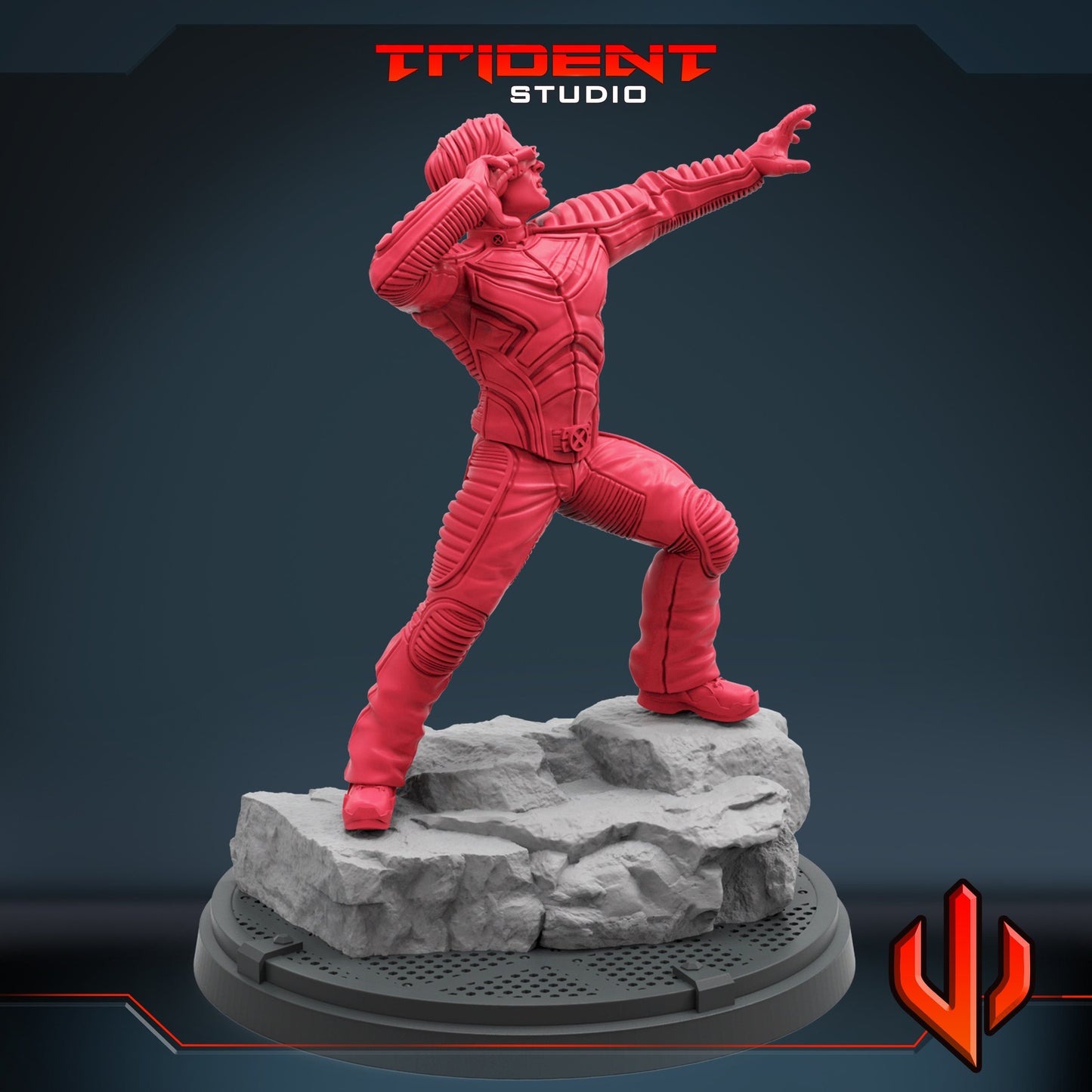 Optic Blast - A | 40mm Crisis Protocol | Tabletop Gaming | Tabletop Miniature | Superhero | MCP