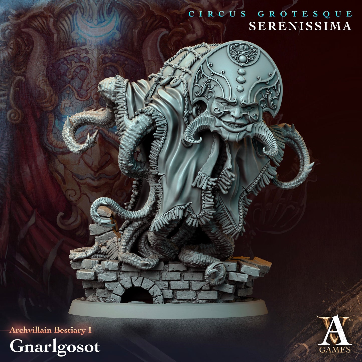 Gnarlgosot | DnD Miniatures | Tabletop Gaming Miniature | Fantasy-War Games