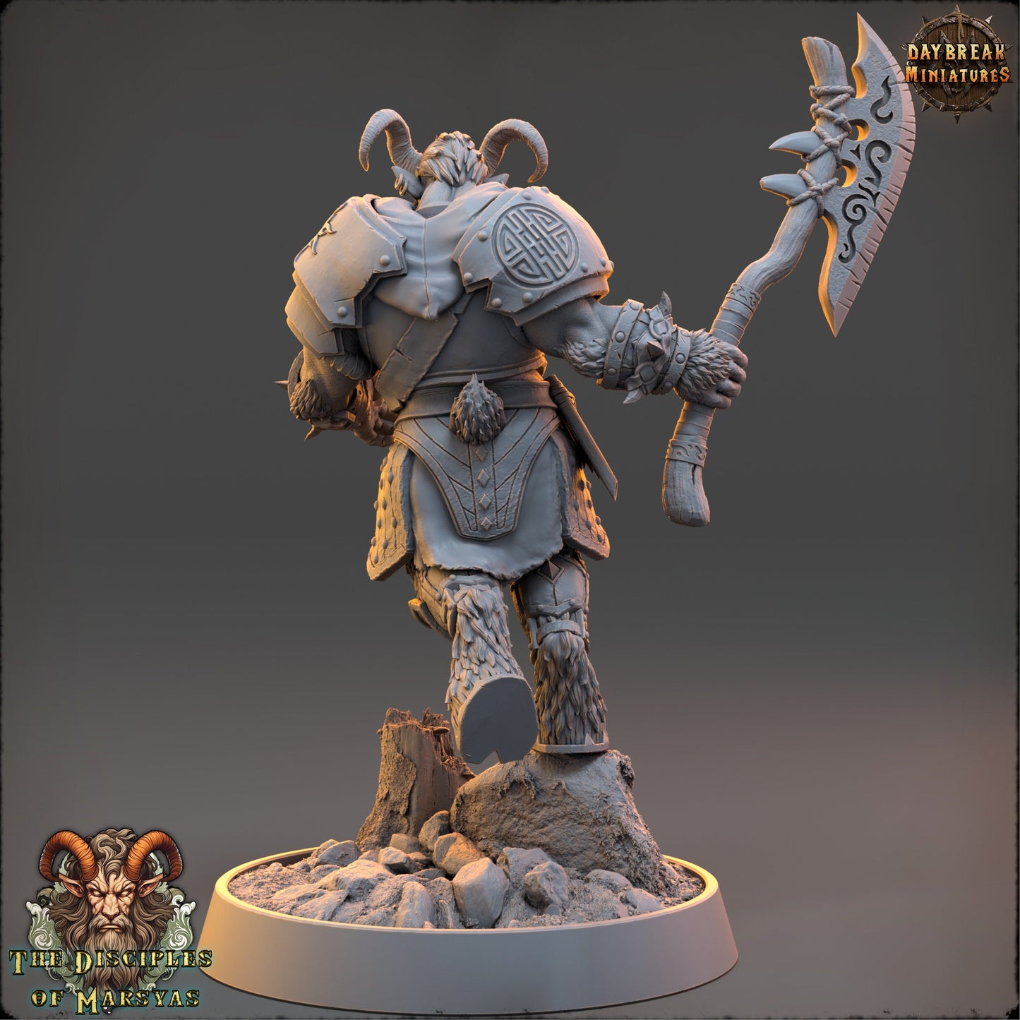 Glahod Rusher | DnD Miniatures | Tabletop Gaming Miniature | Fantasy-War Games