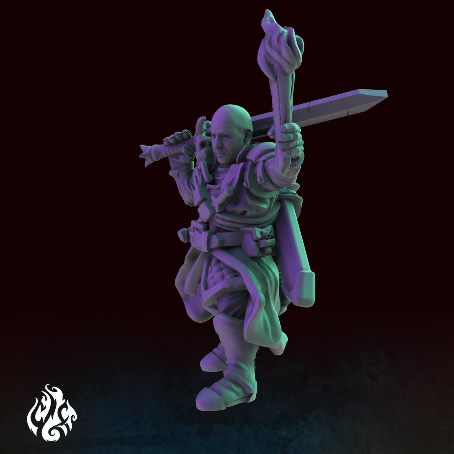 Heroes - Vin the Witch Slayer | DnD Miniatures | Tabletop Gaming Miniature | Fantasy-War Games